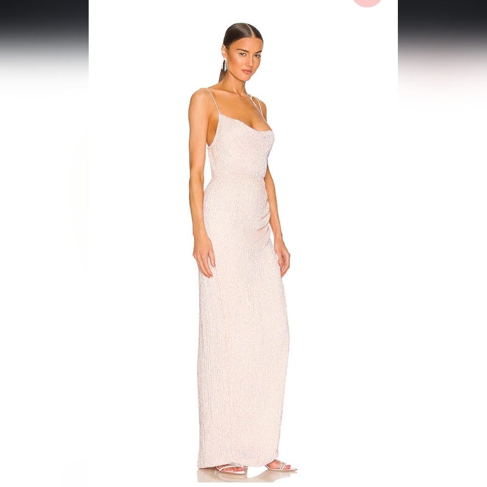 Retrofete Katya gown in light pink